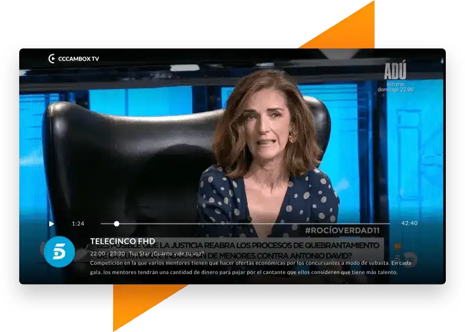 Guía EPG actualizada disponible en la mayoría de los canales de iptv españa