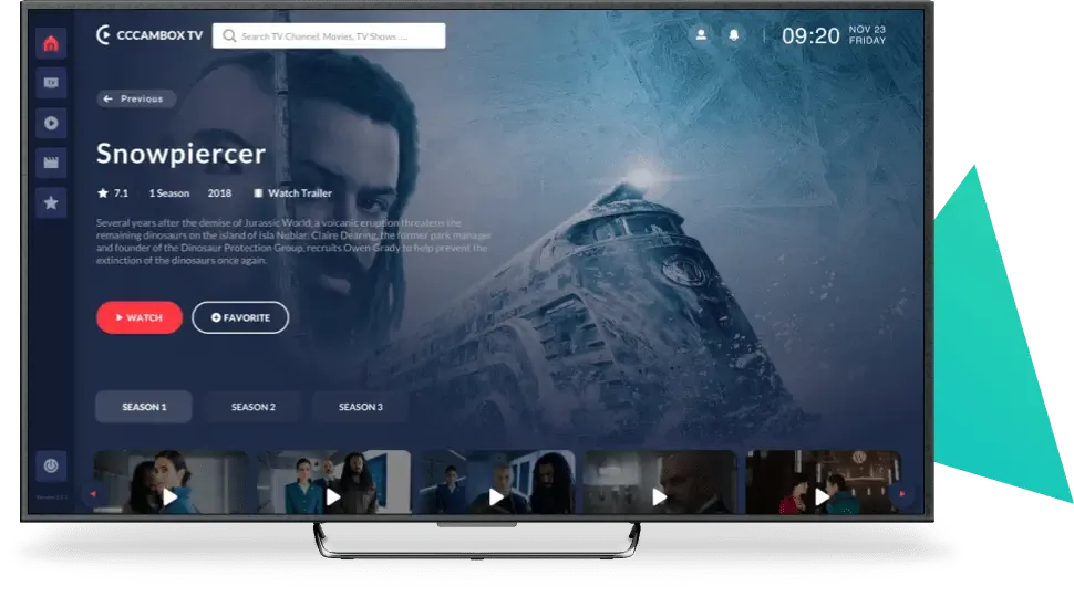 Miles de películas y series disponibles con iptv españa en cccambox tv
